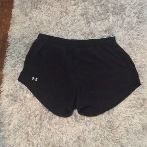 Black Under Armour Women’s Running Shorts